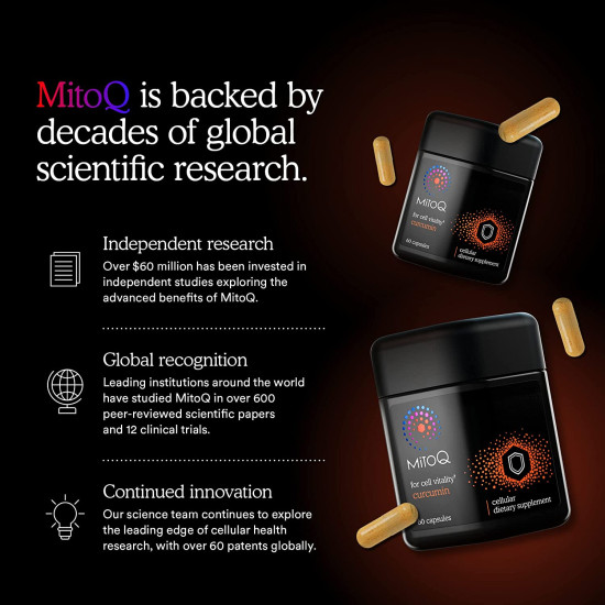 MitoQ Curcumin 60 Capsules