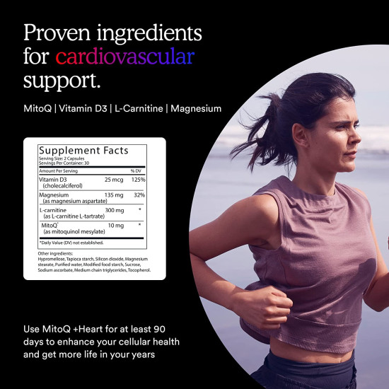 MitoQ Heart 60 Capsules