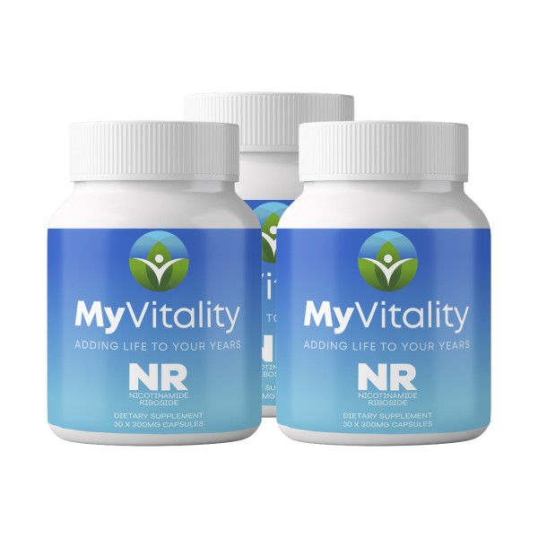 My Vitality NR Nicotinamide Ribose 300mg 30 Capsules