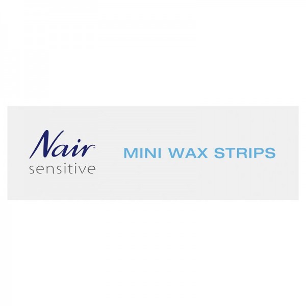 Nair Sensitive Wax Strips Large 20PK