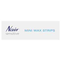 Nair Sensitive Wax Strips Mini 20PK