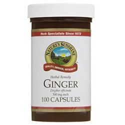 Nature's Sunshine Ginger 100 Capsules