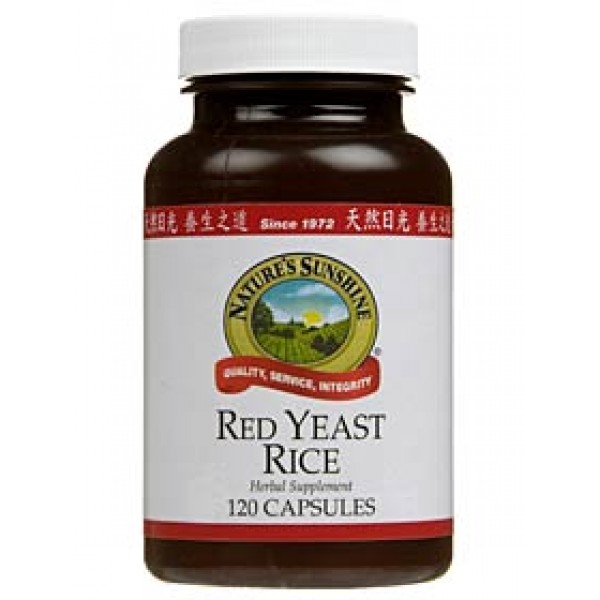 Nature's Sunshine Red Yeast Rice 120 Capsules