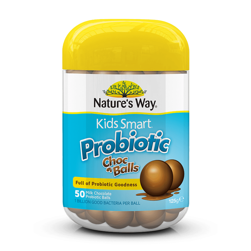 Nature's Way Kids Smart Probiotic Choc Balls 50s Birkenhead