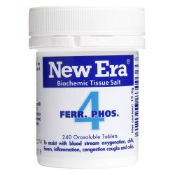 New Era No.4 Ferr. Phos. 240 Tablets