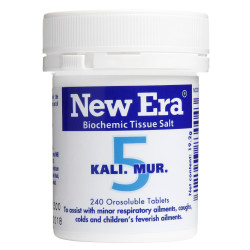 New Era No.5 Kali. Mur. 240 Tablets