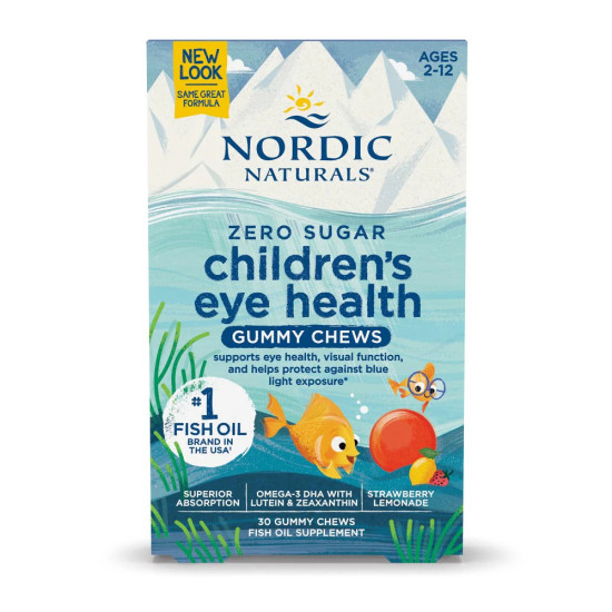 Nordic Naturals Children's Eye Health Gummies - Strawberry Lemonade