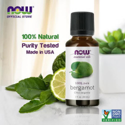 NOW Essential Oils Bergamot Oil 30ml