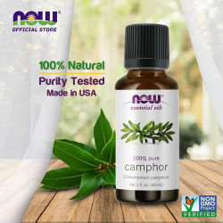 NOW Essential Oils Camphor Oil 30ml