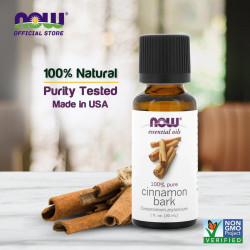 NOW Essential Oils Cinnamon Bark Oil 30ml