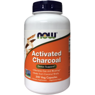 Now Foods Activated Charcoal 200 Capsules