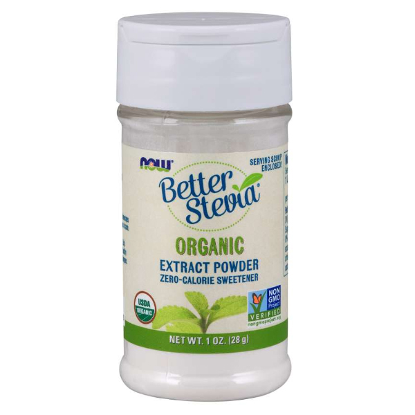 Now Foods BetterStevia Extract Organic Powder 28g