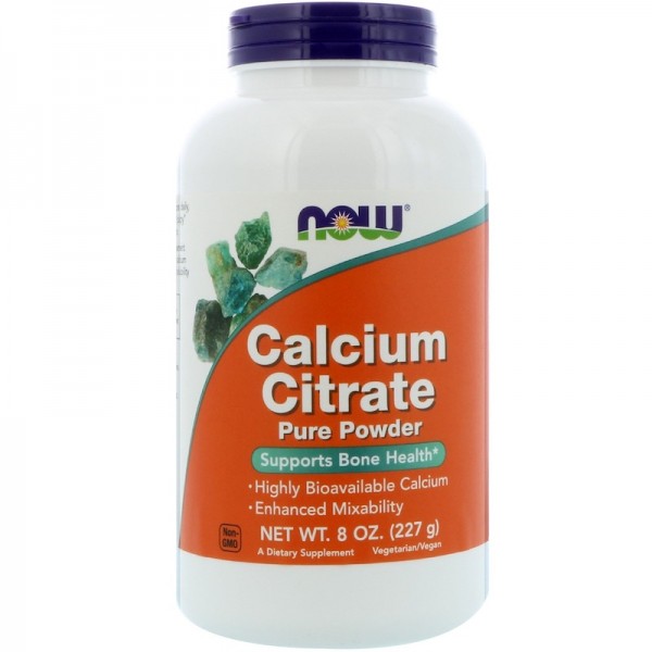 Now Foods Calcium Citrate Powder 227g
