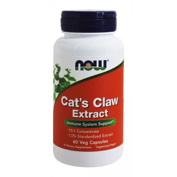 Now Foods Cat's Claw Extract 60 Capsules