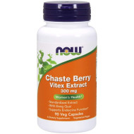 Now Foods Chaste Berry Vitex Extract 300mg 90 Capsules