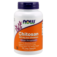 Now Foods Chitosan 500mg 120 Capsules