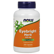 Now Foods Eyebright Herb 410mg 100 Capsules