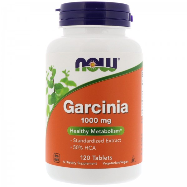 Now Foods Garcinia 1000mg 120 Tablets