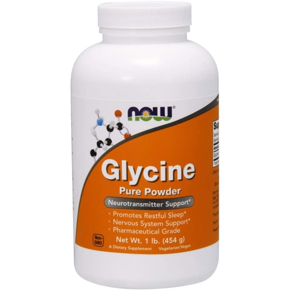 Now Foods Glycine Pure Powder 454g