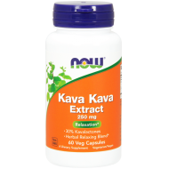 Now Foods Kava Kava Extract 250mg 60 Capsules