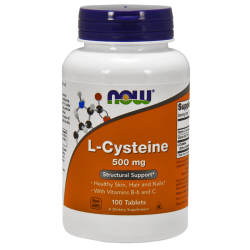 Now Foods L-Cysteine 500mg 100 Tablets