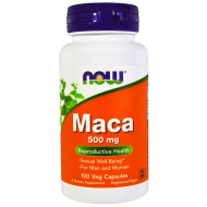 Now Foods Maca 500mg 100 Capsules