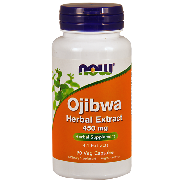 Now Foods Ojibwa Herbal Extract 450mg 90 Capsules