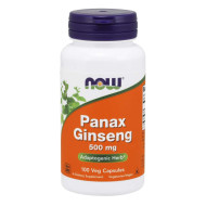 Now Foods Panax Ginseng 500mg 100 Capsules