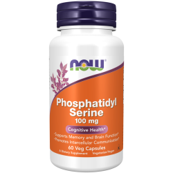 Now Foods Phosphatidyl Serine 100mg 60 Capsules