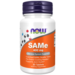Now Foods SAMe 400mg 30 Tablets