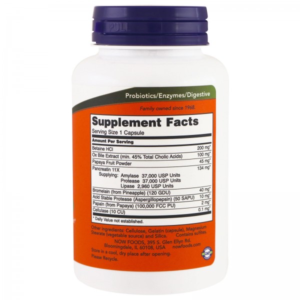 Now Foods Super Enzymes 90 Capsules