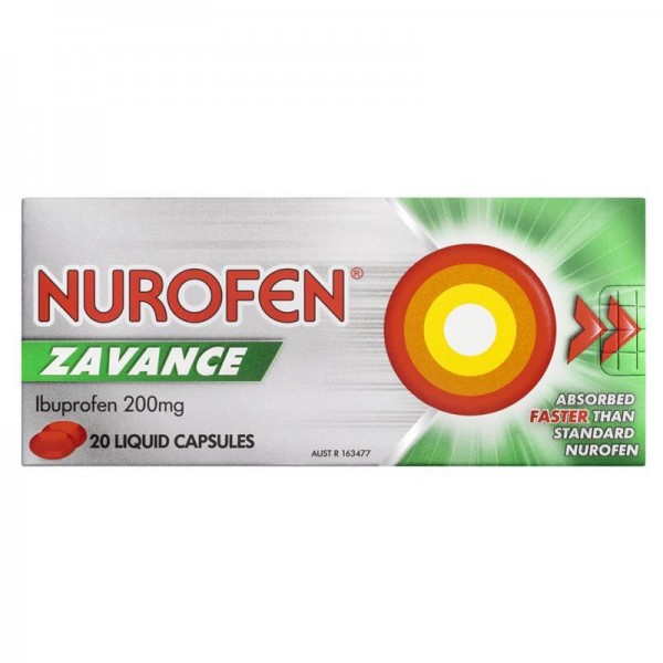 Nurofen Zavance Liquid Capsules