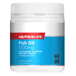 Nutralife Fish Oil 1000mg 180 Capsules