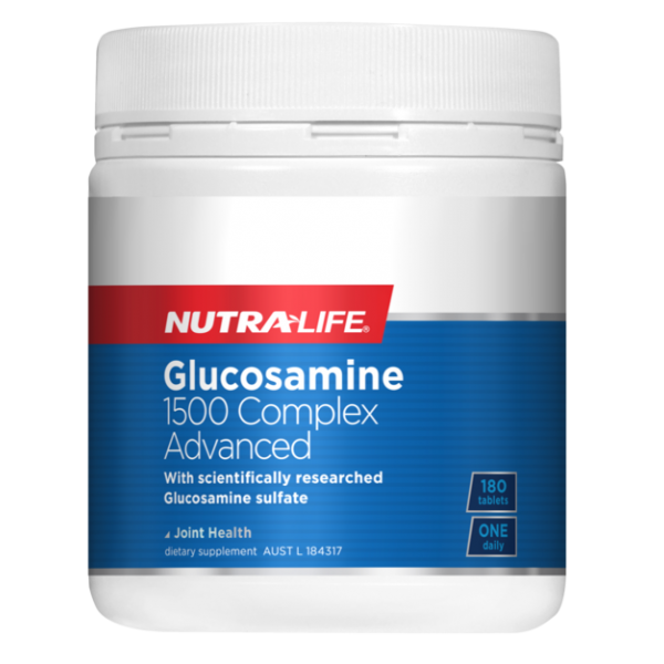 Nutralife Glucosamine 1500 Complex ADVANCED 180 Tablets