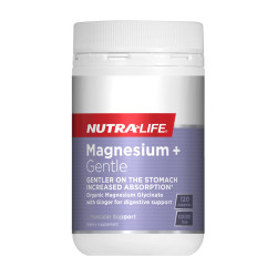 Nutralife Magnesium Glycinate Gentle 120 Capsules