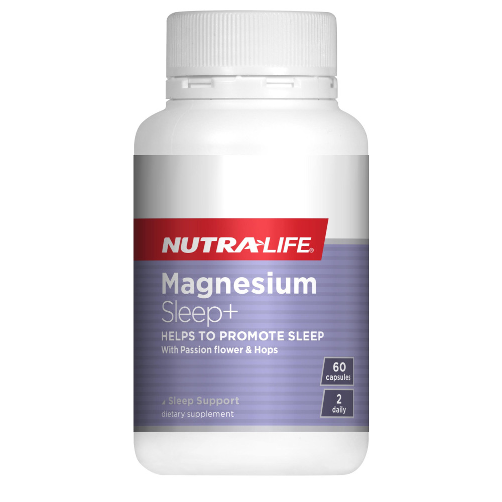 Nutralife Magnesium Sleep+ 60 Capsules Birkenhead Health