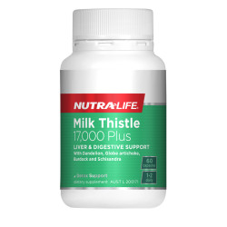 Nutralife Milk Thistle Plus 60 Capsules