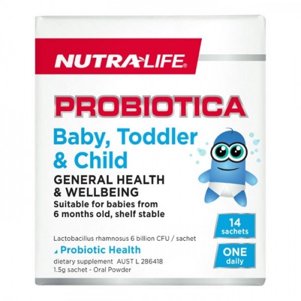Nutralife Probiotica Baby, Toddler & Child 14 Sachets