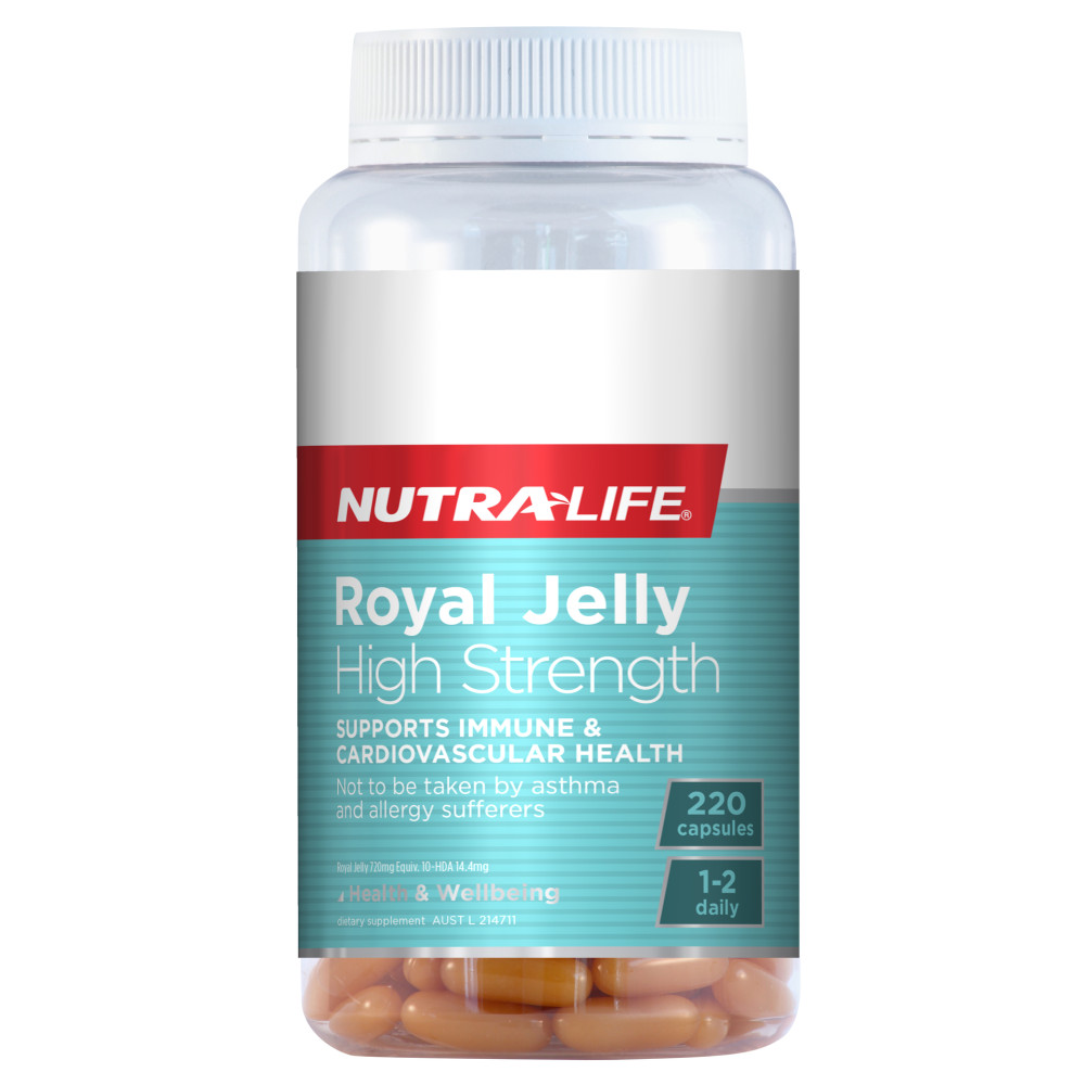 Royal Jelly 1200mg Caps Nutralife Birkenhead HealthPlus