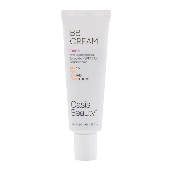 Oasis Beauty BB Cream SPF15 Dark Shade 50ml