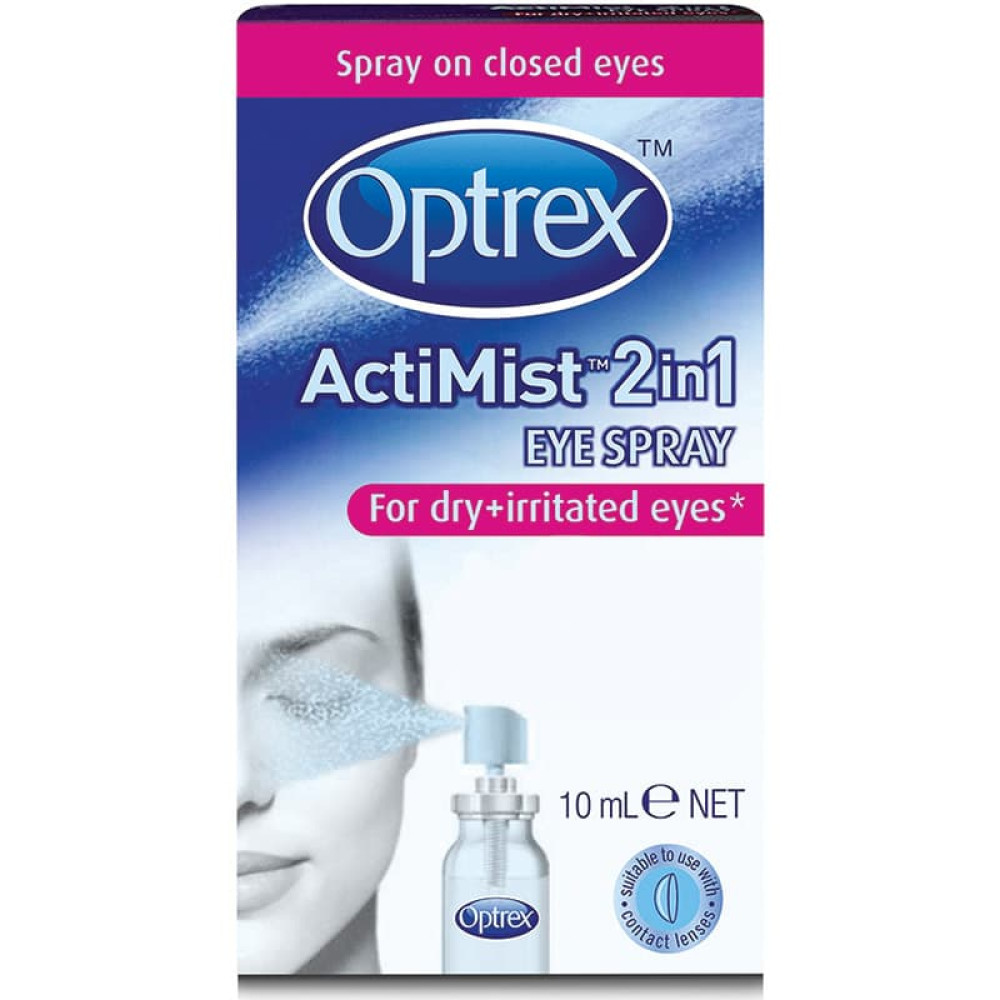 Eye Drops Optrex ActiMist 2 in 1 Eye Spray (for dry and