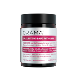 ORAMA Calcium 775mg & MAG with CAHMB 90 Soft Capsules