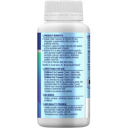 Ostelin Kids Calcium & Vitamin D3 90 Chewable Tablets