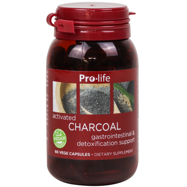 Pro Life Activated Charcoal 230mg 60 Capsules