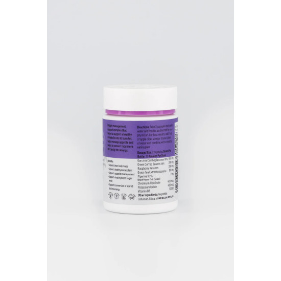 Pure Vitality Metabolic Management 60 Capsules