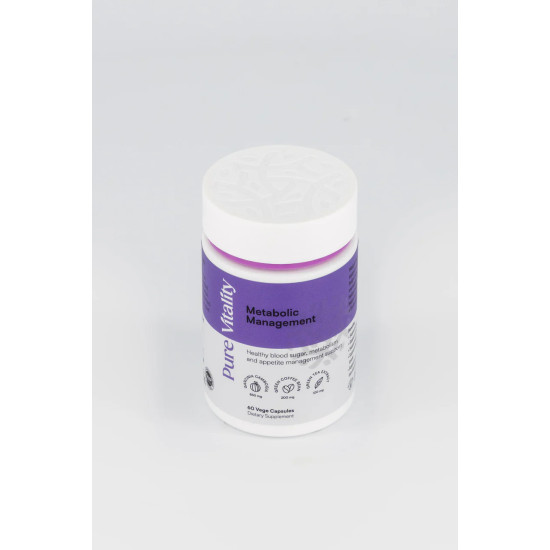 Pure Vitality Metabolic Management 60 Capsules