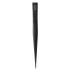 QVS Point Tip Tweezers Black