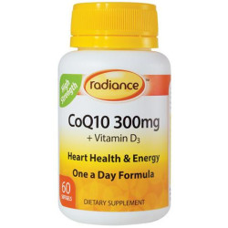 Radiance CoQ10 300mg 60 Capsules