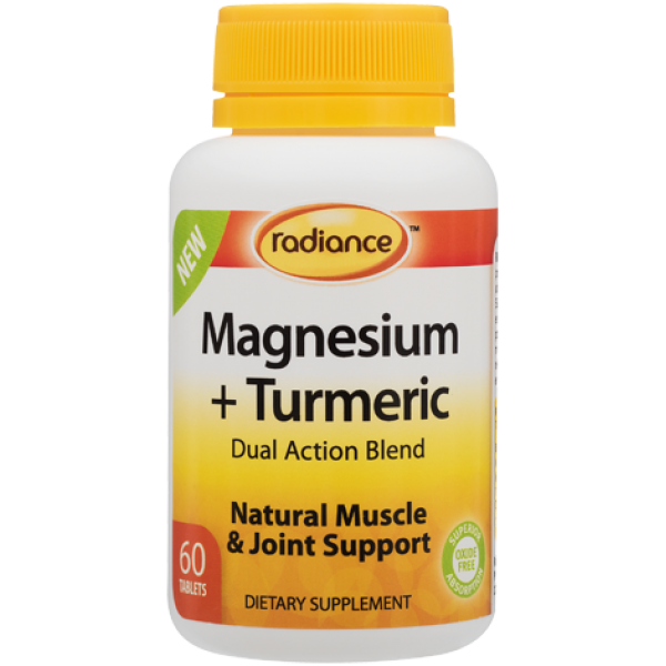 Radiance Magnesium + Turmeric 60 Tablets