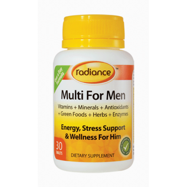 Radiance Multi For Men 30 Tablets